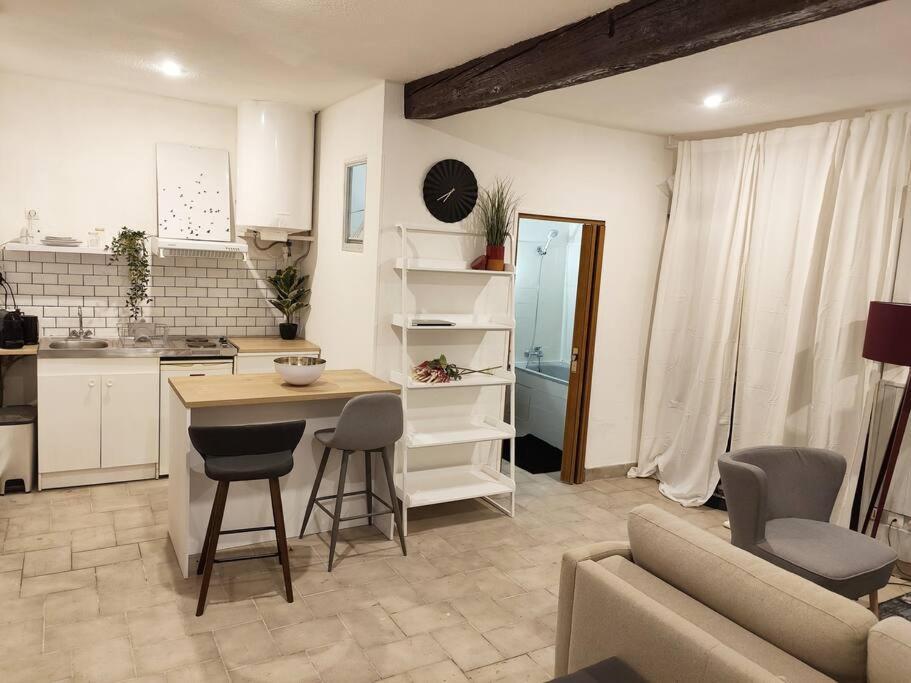 Appartement Bordeaux : grand studio cosy avec cour privative Extérieur photo